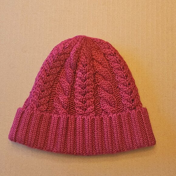 Smartwool beanie wool/acrylic blend dark pink - Picture 2 of 6